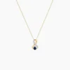 Collier Iolo Or Jaune Saphir