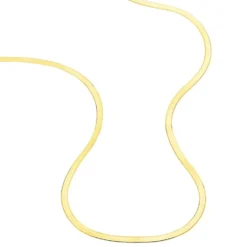 Collier Ivria Maille Heringbone Or Jaune
