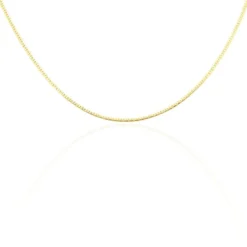 Collier Ivy Maille Haricot Or Jaune