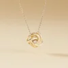 Collier Iwaki Plaqué Or Jaune Oxyde De Zirconium