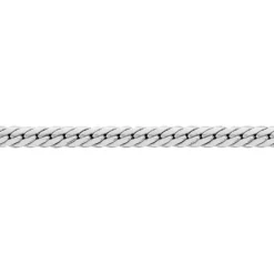 Collier Izel Maille Anglaise Or Blanc