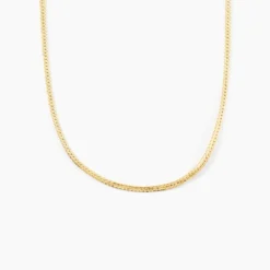 Collier Izel Maille Anglaise Or Jaune