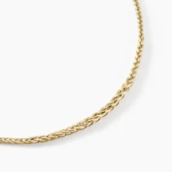 Collier Jany Danilo Maille Palmier Or Jaune
