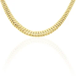 Collier Jimmy Maille Americaine Chute Or Jaune
