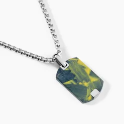 Collier Jourdan Azeneth Acier Argenté