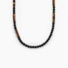 Collier Jourdan Jaycob Autres Noir Agate Quartz