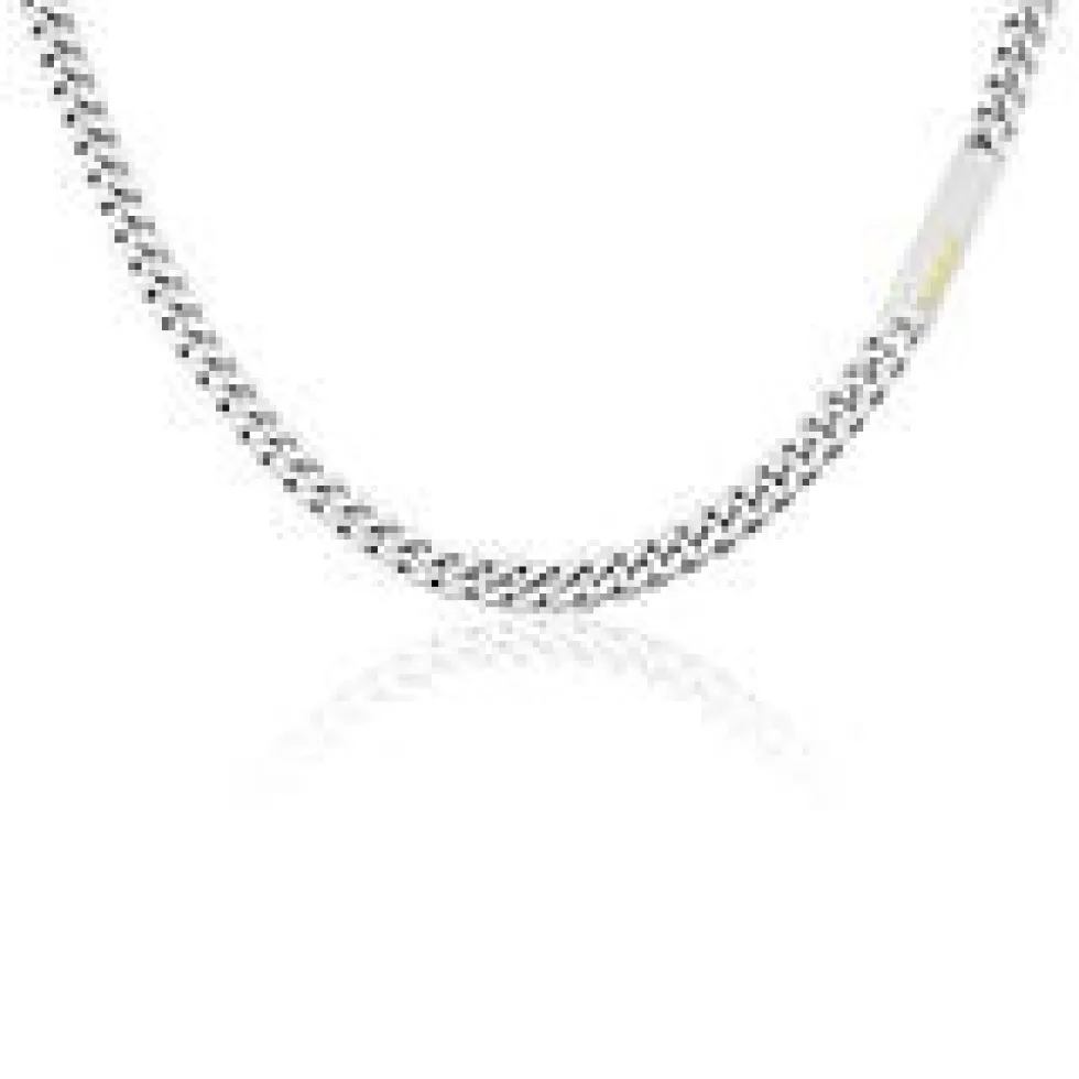 Collier Jourdan Olympe Acier Blanc