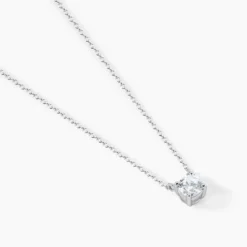 Collier Kariane Argent Blanc Oxyde De Zirconium