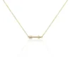 Collier Karitate Plaqué Or Oxydes De Zirconium