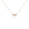 Collier Katia Argent Blanc Oxyde De Zirconium