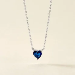 Collier Kelvyn Argent Blanc Oxyde