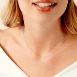Collier Khalilah Or Jaune