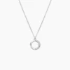 Collier Kleya Argent Blanc Oxyde De Zirconium