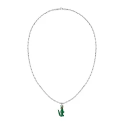 Collier Lacoste Arthor Acier Blanc