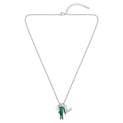 Collier Lacoste Umpire Acier Blanc Perle D'imitation