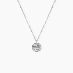 Collier Lilibeth Argent Blanc