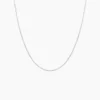 Collier Liline Argent Blanc