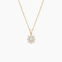 Collier Lisea Plaqué Or Oxydes De Zirconium