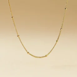Collier Liza Plaqué Or Jaune