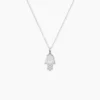 Collier Loiza Argent Blanc