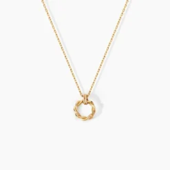 Collier Lou Plaqué Or Jaune