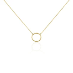 Collier Louva Plaqué Or Jaune