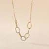 Collier Lucette Or Bicolore