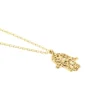 Collier Lucian Plaqué Or Oxyde De Zirconium