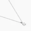 Collier Lyanna Argent Blanc Oxyde De Zirconium