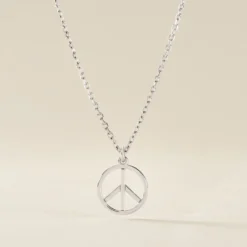 Collier Mahli Argent Blanc