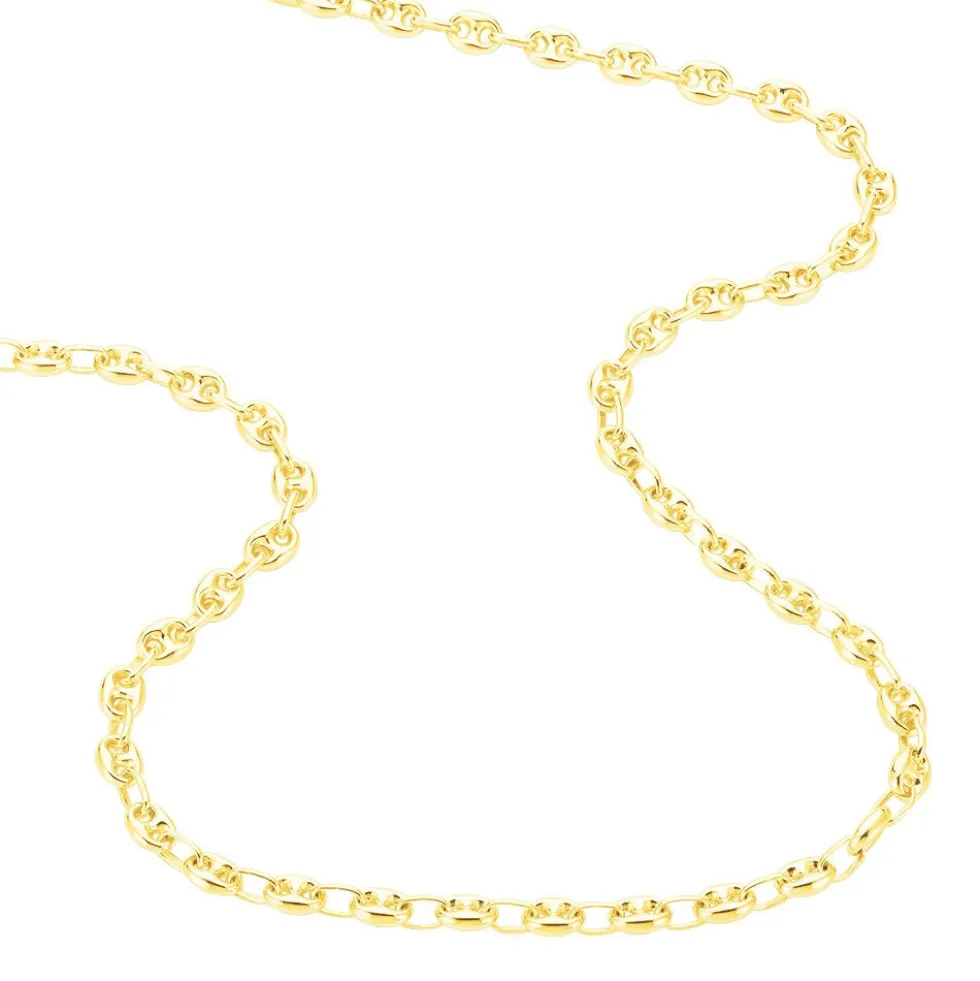 Collier Maille Dami Maille Grain De Cafe Or Jaune