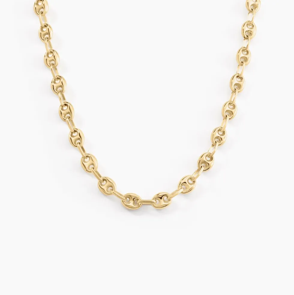 Collier Maille Dami Maille Grain De Cafe Or Jaune