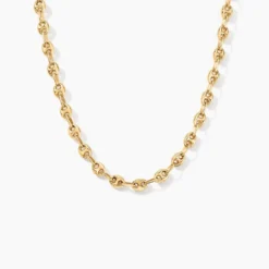 Collier Maille Dami Maille Grain De Cafe Or Jaune