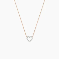 Collier Maude Or Rose Diamant