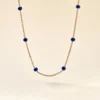 Collier Meike Plaque Or Jaune