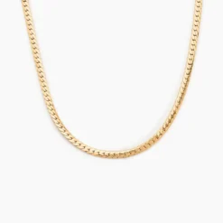 Collier Messaline Plaqué Or Jaune