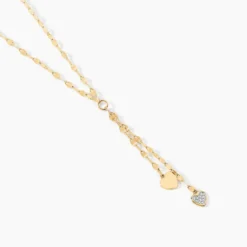 Collier Michiko Or Jaune Diamant