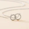 Collier Méloé Argent Blanc
