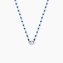 Collier Muguette Argent Blanc