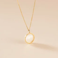 Collier Naïade Or Jaune Nacre