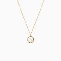 Collier Naïade Or Jaune Nacre