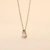 Collier Naellya Plaqué Or Jaune Oxyde De Zirconium