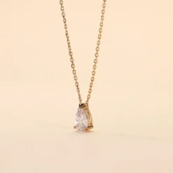 Collier Naellya Plaqué Or Jaune Oxyde De Zirconium