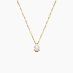 Collier Naellya Plaqué Or Jaune Oxyde De Zirconium