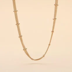 Collier Naria Plaqué Or Jaune