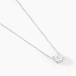 Collier Naziha Or Blanc Oxyde De Zirconium