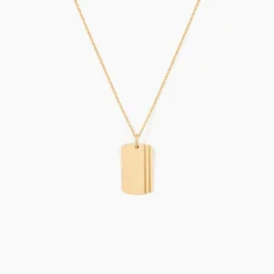 Collier Neal Or Jaune