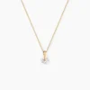 Collier Nelina Plaqué Or Jaune Oxyde De Zirconium