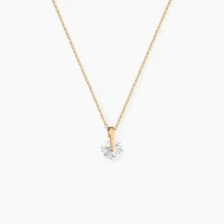 Collier Nelina Plaqué Or Jaune Oxyde De Zirconium