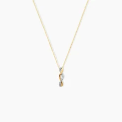 Collier Nucia Or Jaune Diamant